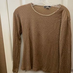 FINAL MARKDOWN Lifescapes long sleeved top medium